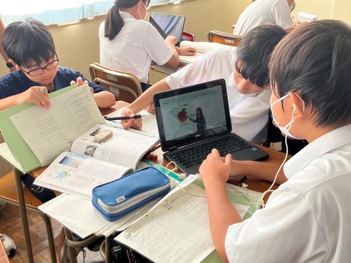 【福岡市立片江中学校】 「学びに向かう姿勢」づくりから学力向上につなげる学校改革